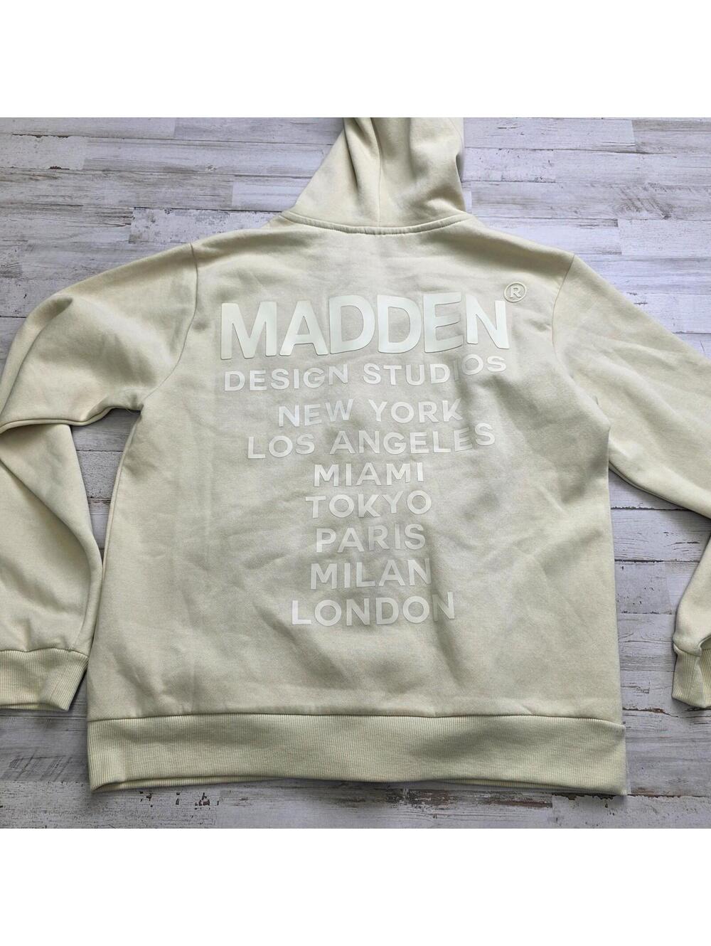 Steve Madden Design Studios Soft Comfy Cozy Hoodie Sweatshirt MED